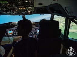 Ferien(s)pass 2022: Simulatorflug mit den Piloten der Gnaser Landsknechte