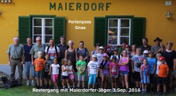 Ferien(s)pass - Reviergang mit Maierdorfer-Jäger