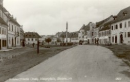 Hauptplatz Gnas 1951